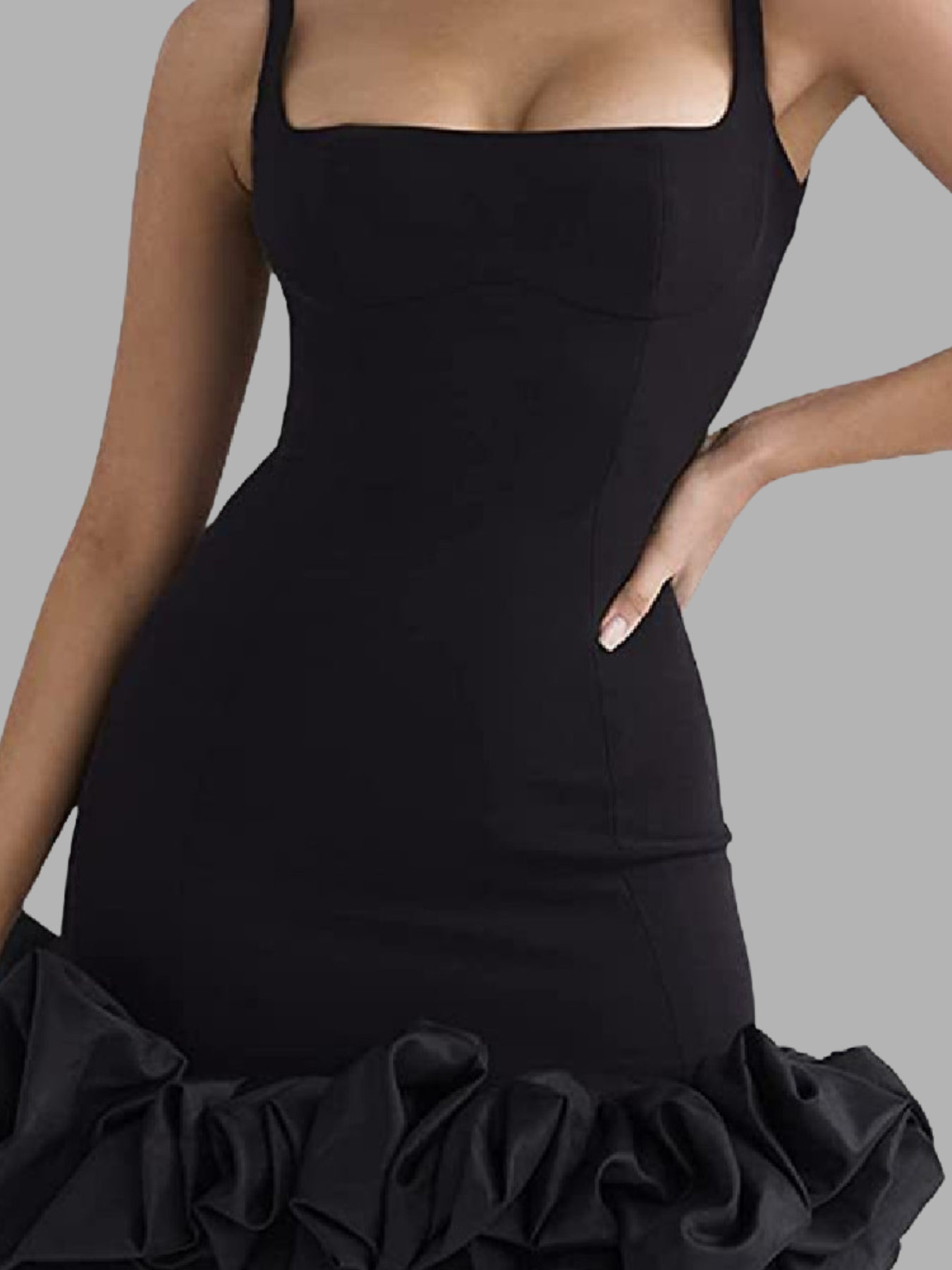 Aria Ruffle Strap