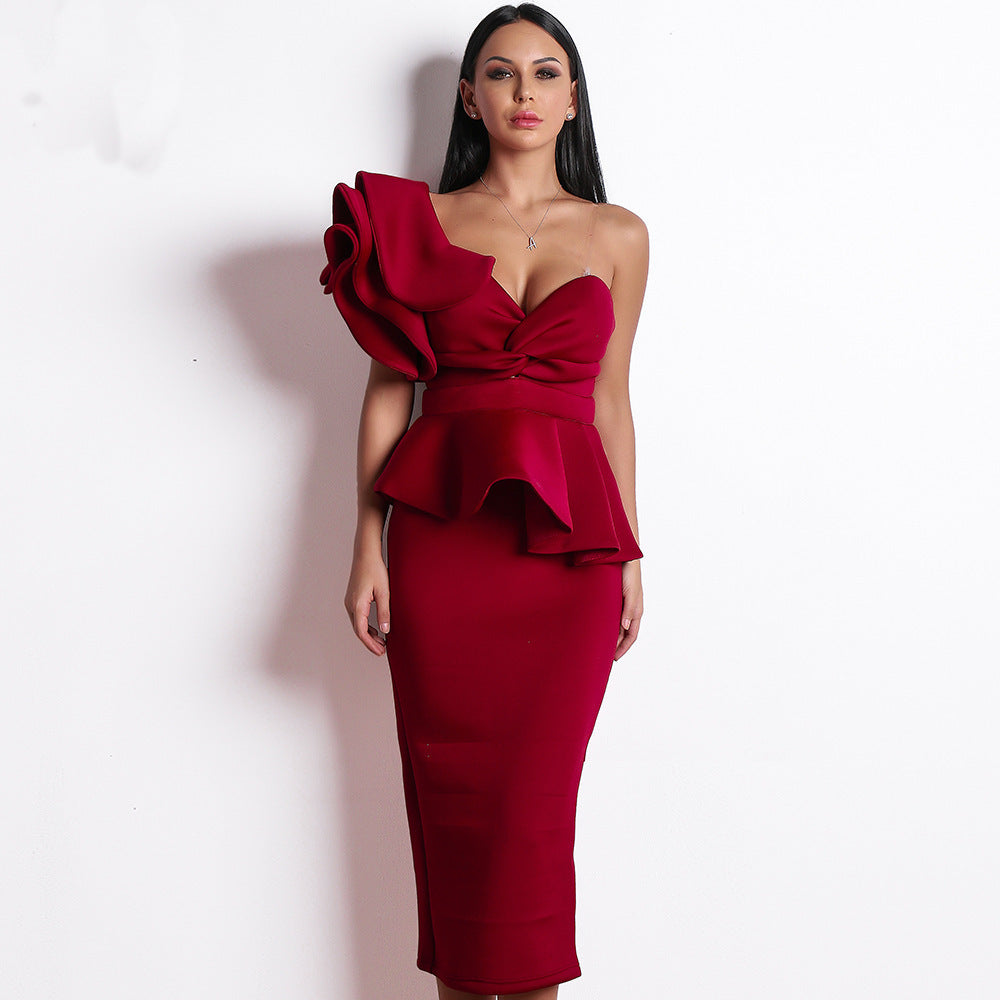 Noir Muse Off-Shoulder