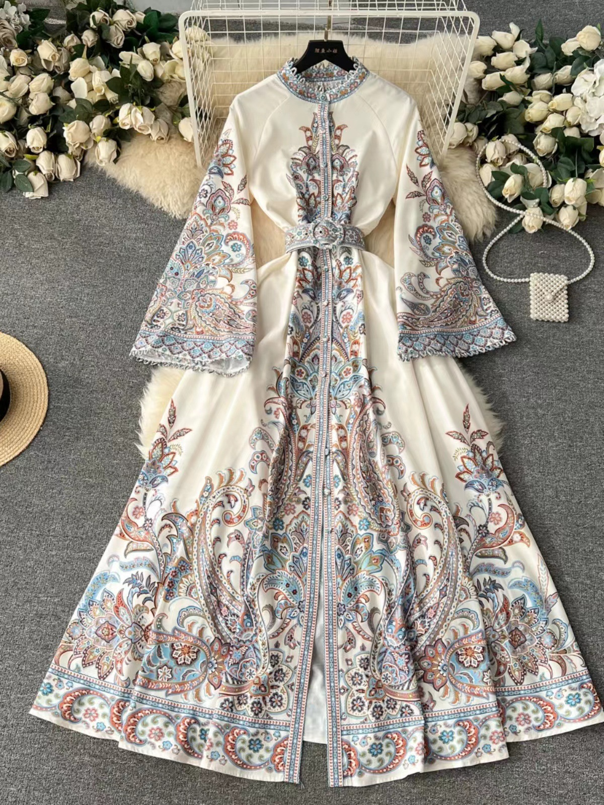 Evelyn Retro Charm Dress