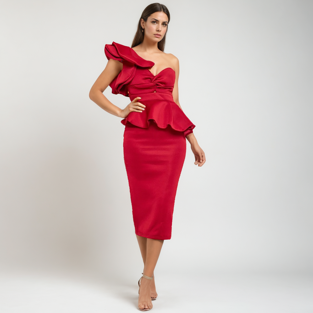 Noir Muse Off-Shoulder