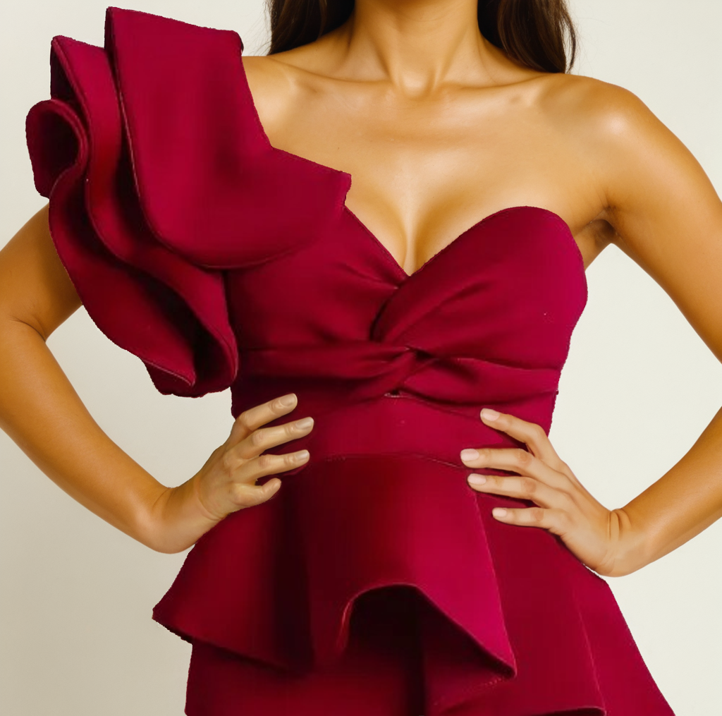 Noir Muse Off-Shoulder