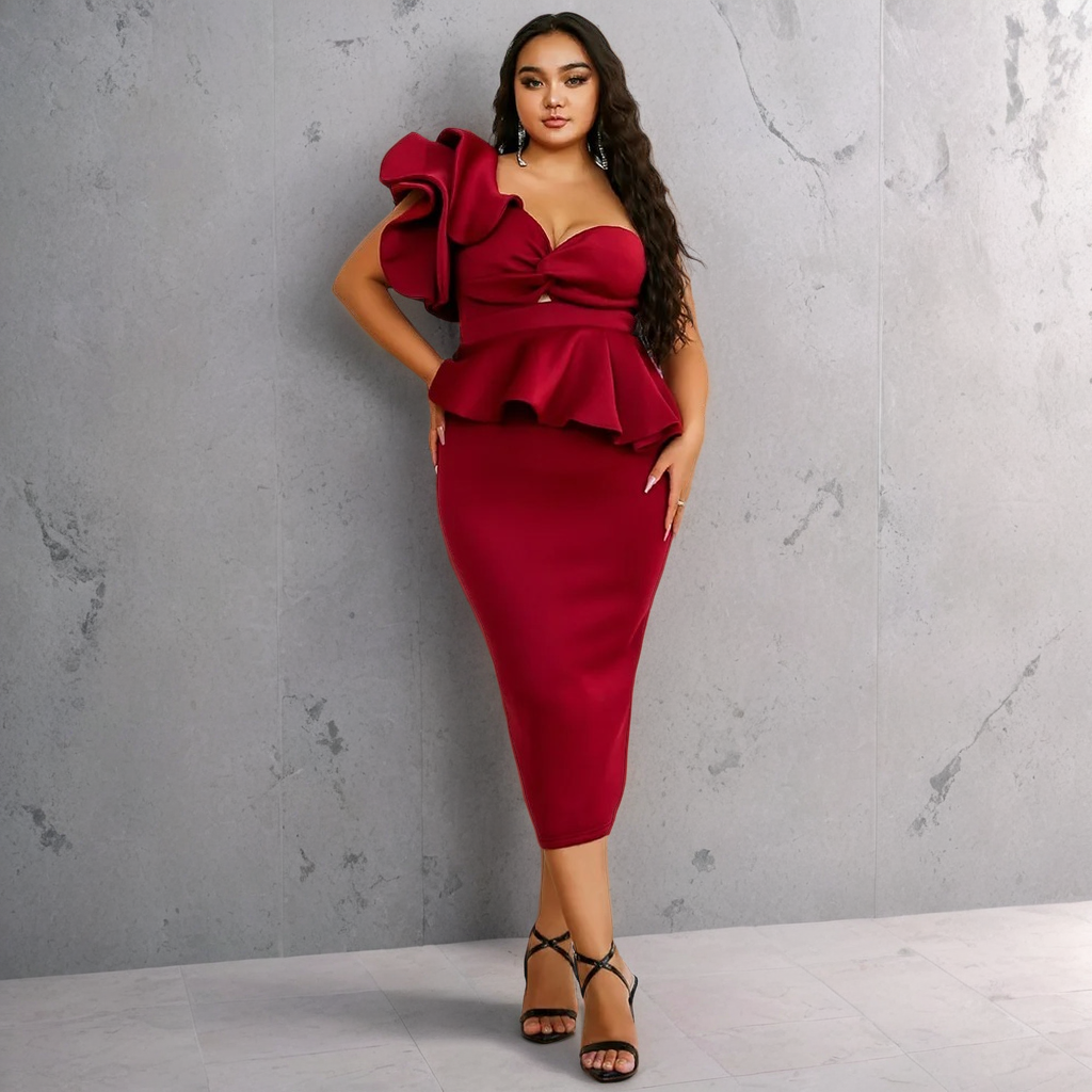 Noir Muse Off-Shoulder