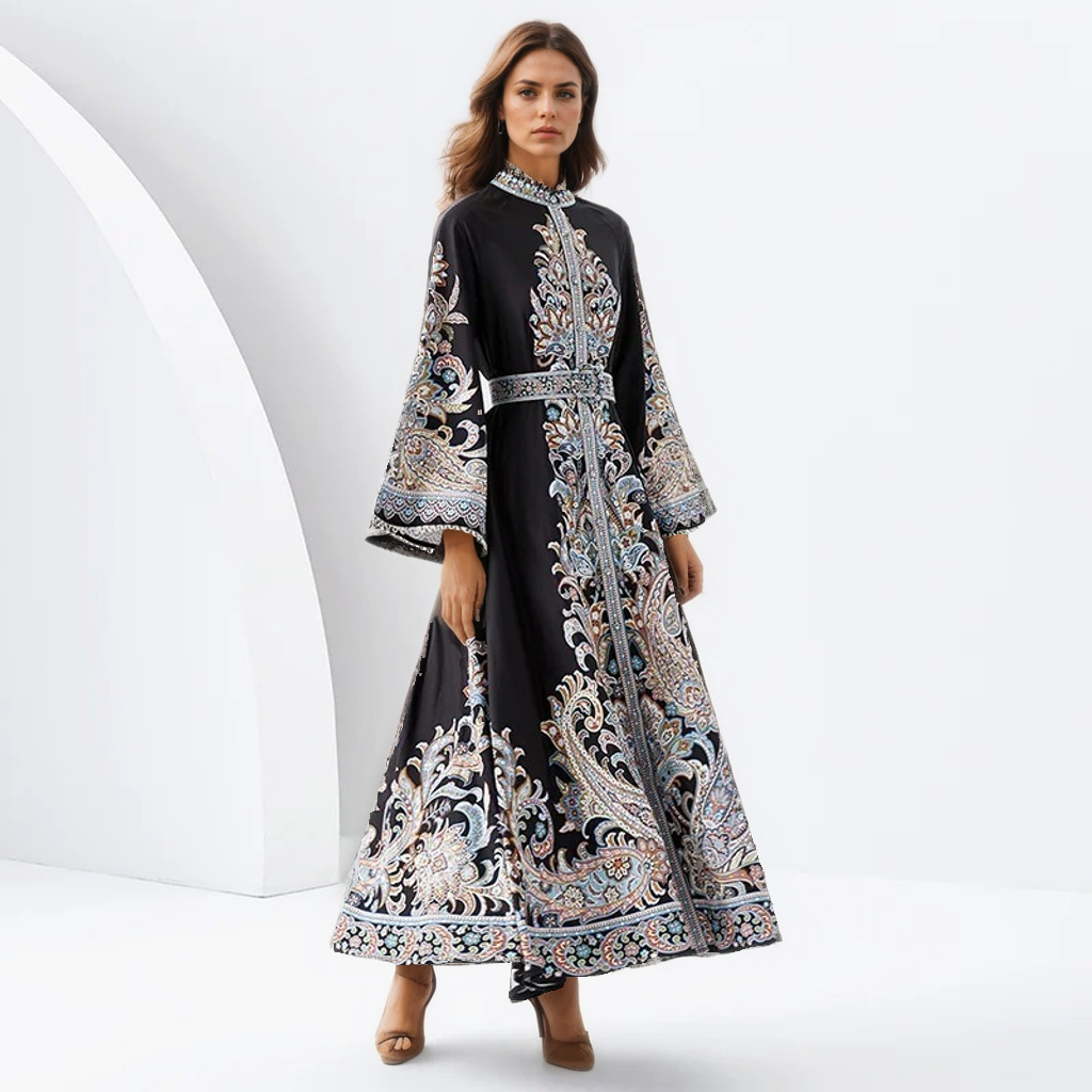 Evelyn Retro Charm Dress
