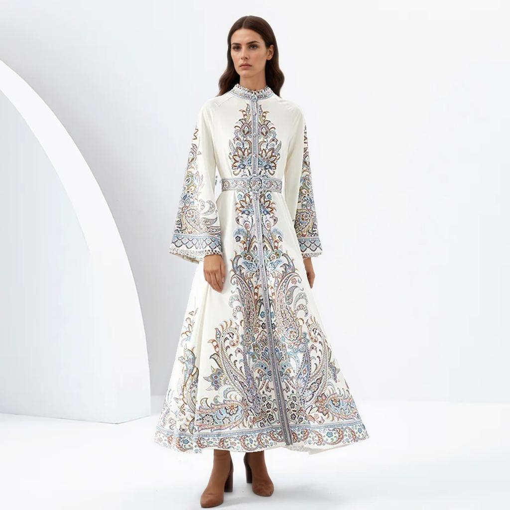 Evelyn Retro Charm Dress