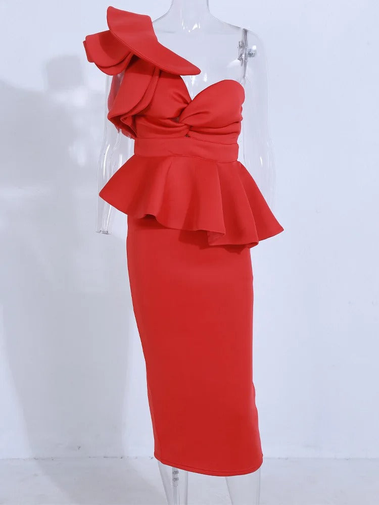Noir Muse Off-Shoulder