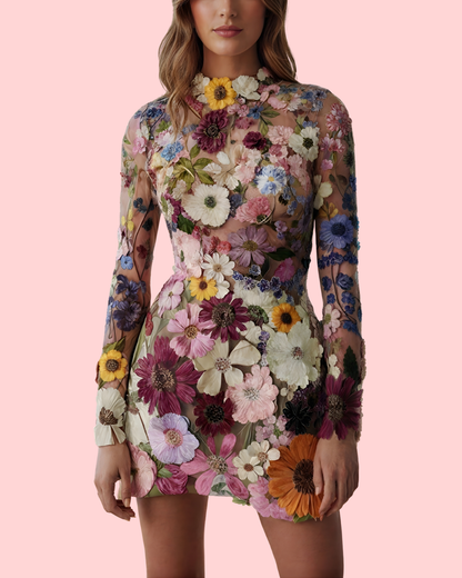 FloraContour Dress