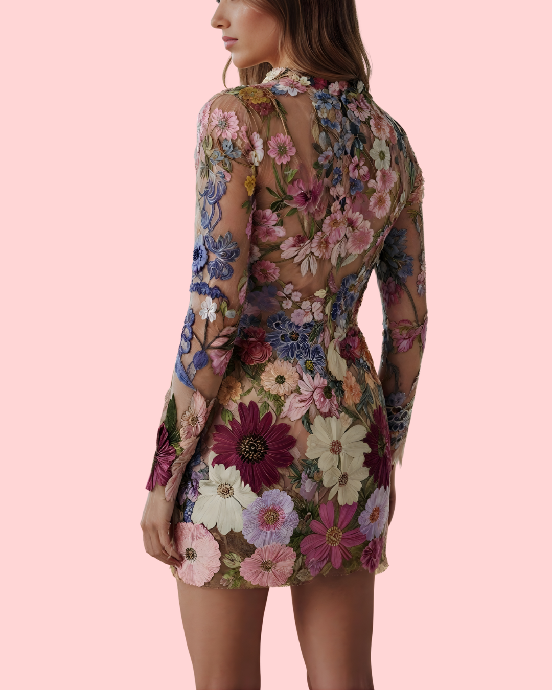 FloraContour Dress