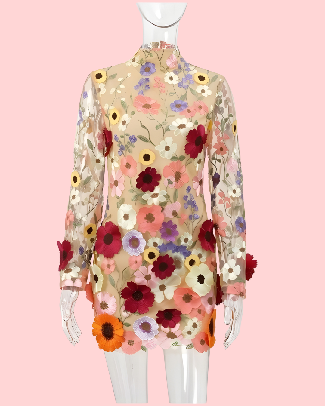 FloraContour Dress