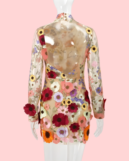 FloraContour Dress