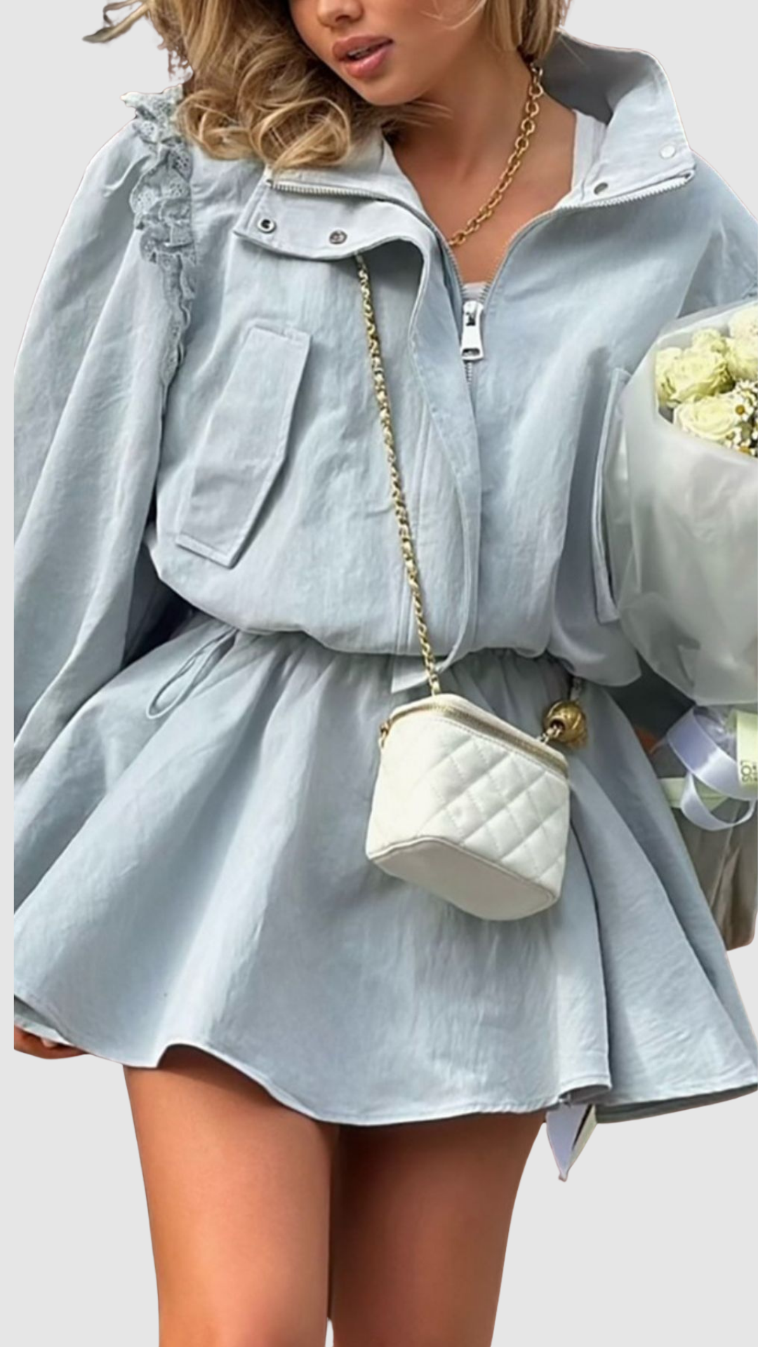 Cévara Frill Dress