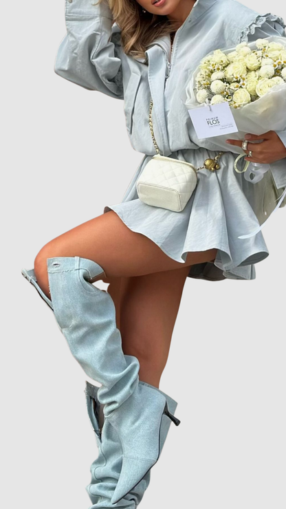 Cévara Frill Dress