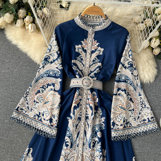 Evelyn Retro Charm Dress