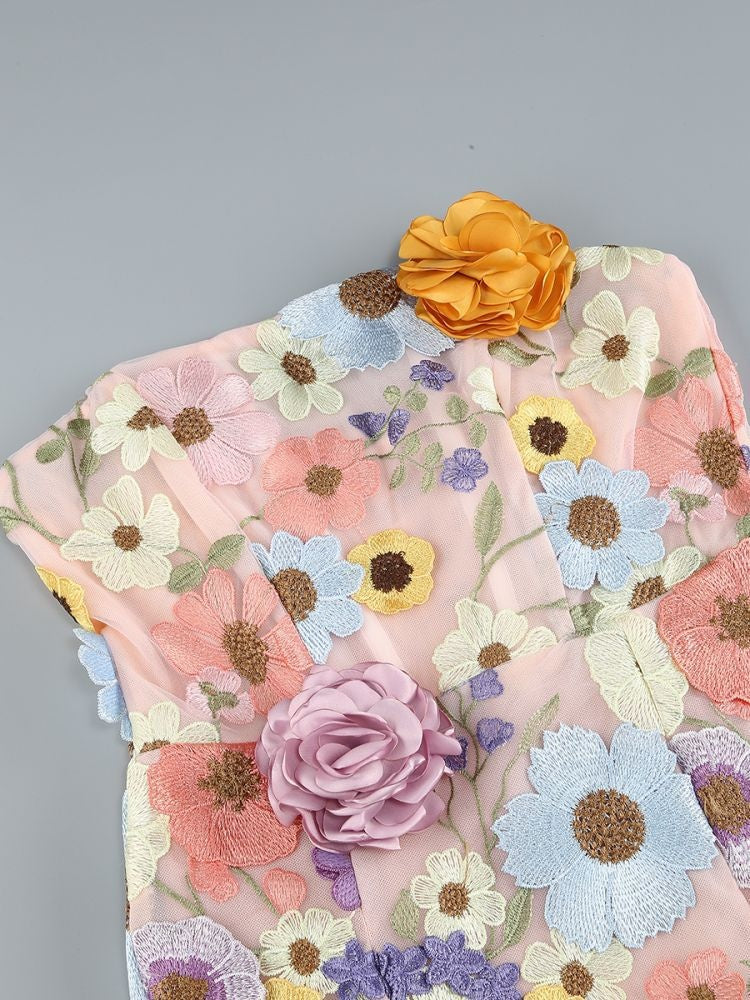 FloraContour Dress