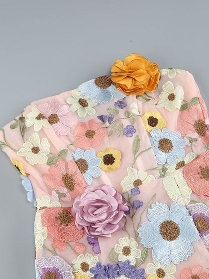 FloraContour Dress