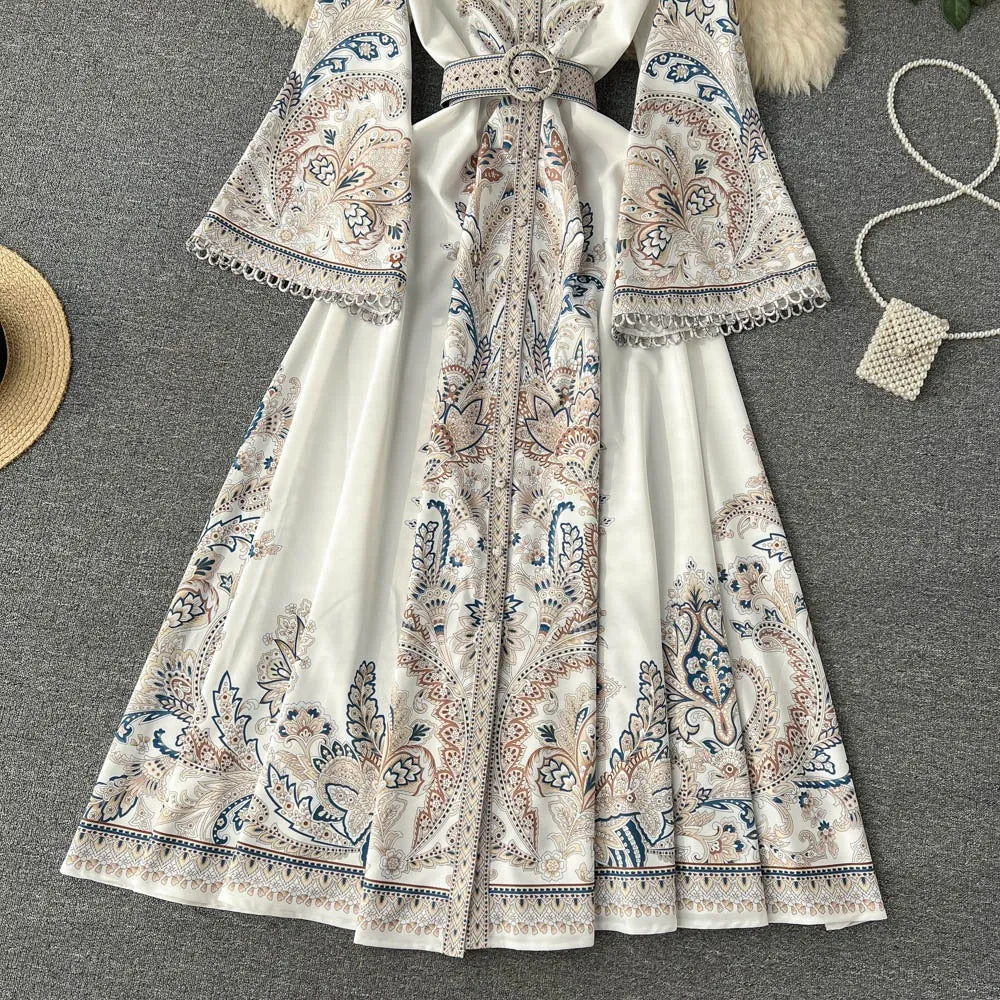 Evelyn Retro Charm Dress
