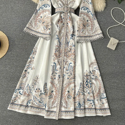 Evelyn Retro Charm Dress