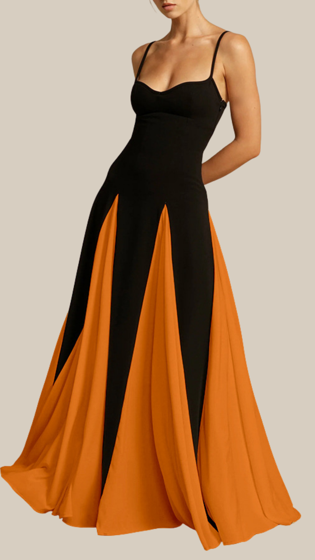 Élyra Contrast Dress