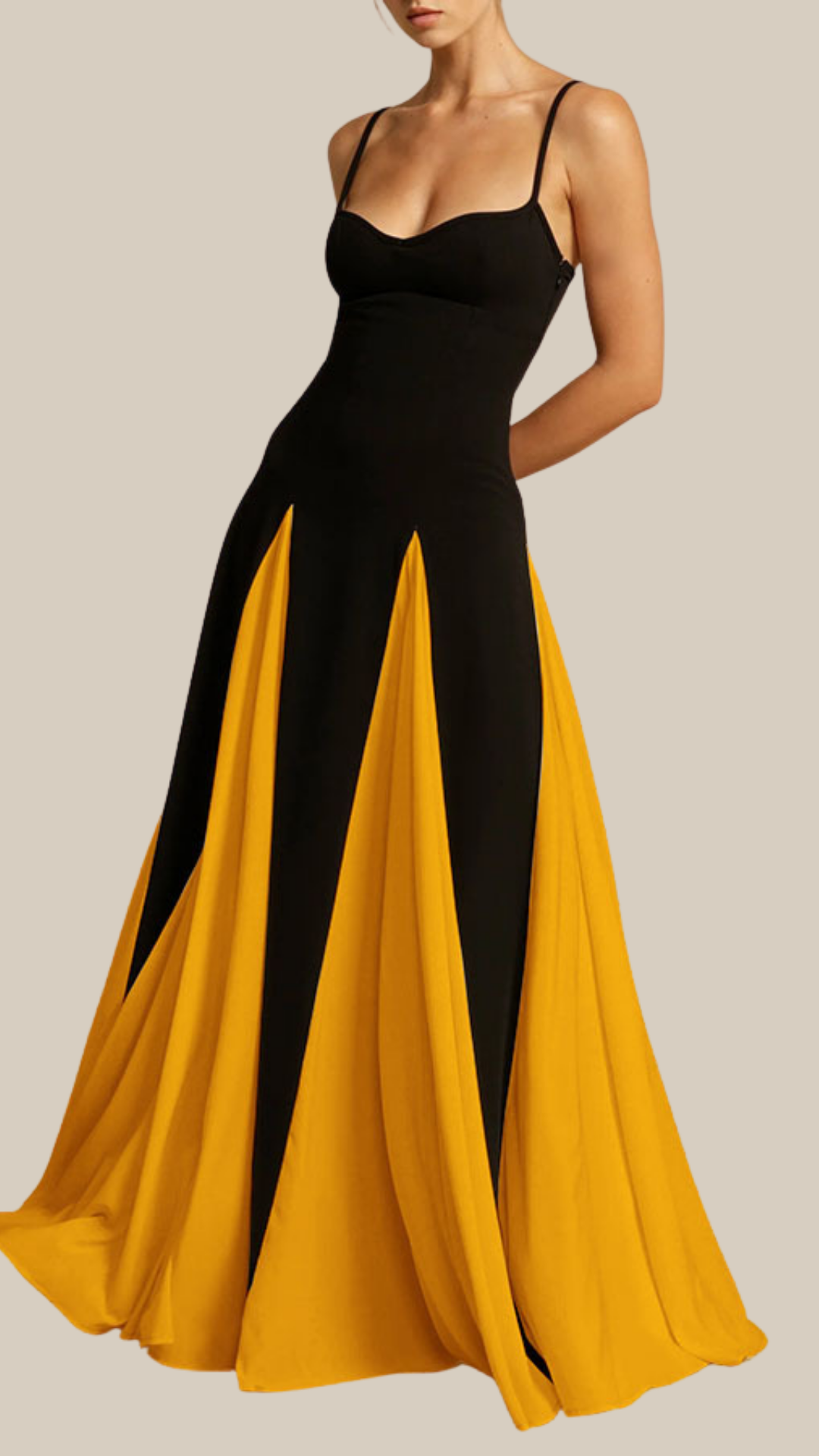 Élyra Contrast Dress