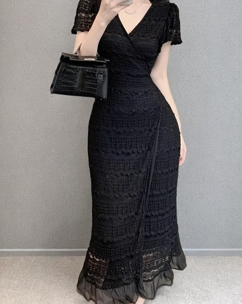 Elowen Crochet Charm Dress