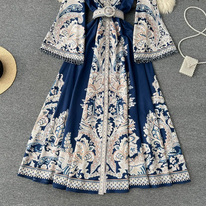 Evelyn Retro Charm Dress